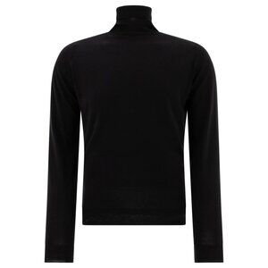 John Smedley Merino Wool Cherwell Turtleneck Sweater Tag Size L Men